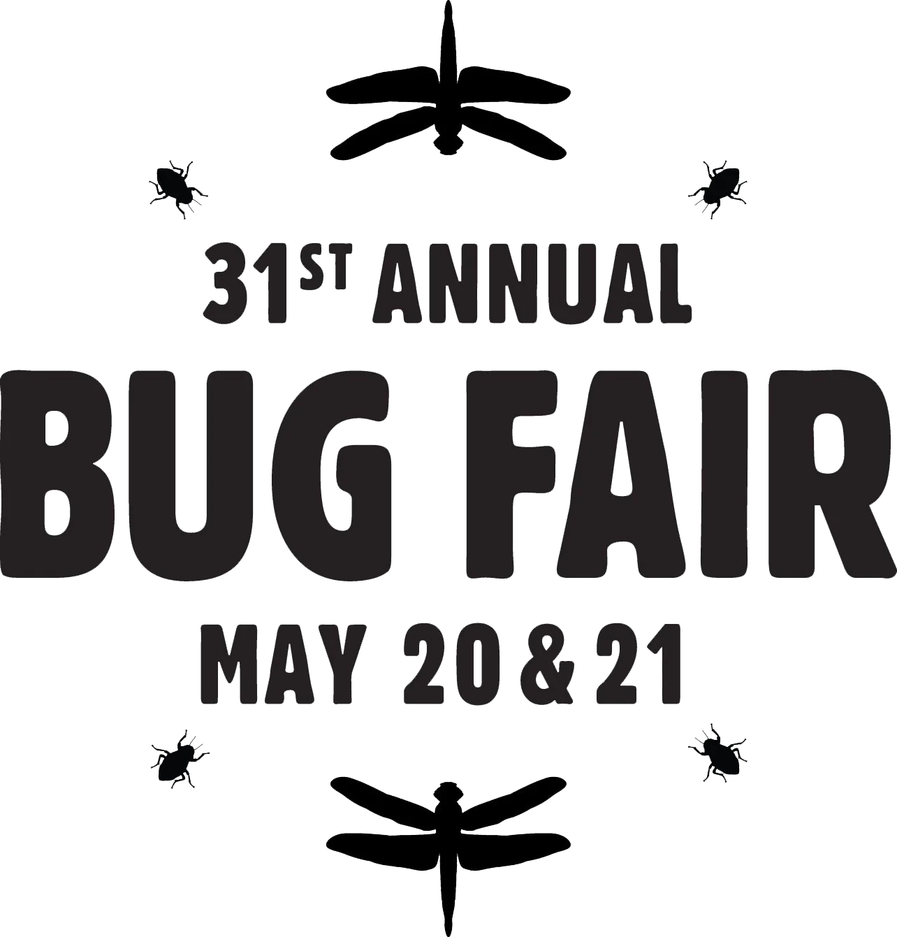 Bug Fair 31st Annual logo