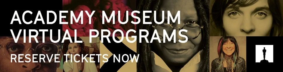 Academy Museum Virtual Programs banner